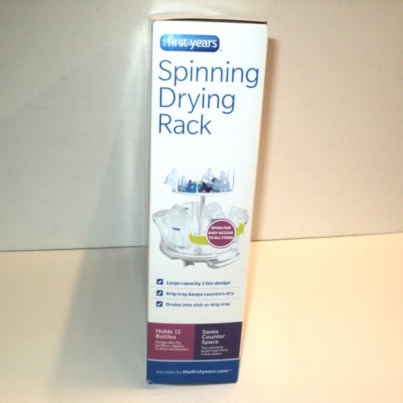 Tomy The First Years Spinning Drying Rack for Baby Bottles & Accessories NEW - Picture 6 of 7